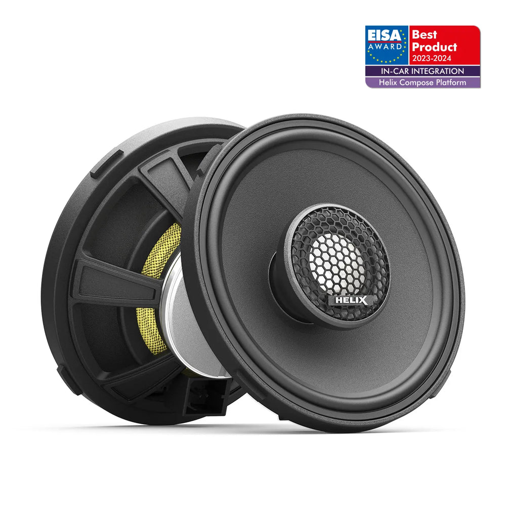 HELIX Ci3 C100.2FM-S3 4” 2-way coaxial speaker pair with FlexMount | 3Ω – installed by MC Audio Sydney