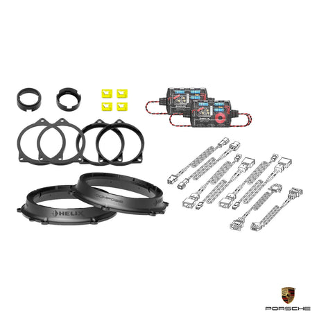 HELIX Ci3 plug and play speaker upgrade for Porsche 911 991 992 OEM audio system – MC Audio Sydney