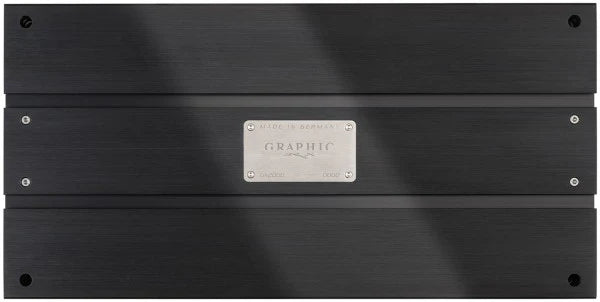 BRAX GRAPHIC GX2000 top view premium amplifier design and construction – by MC Audio Sydney