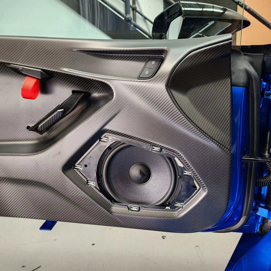 HELIX Ci7 W200FM-S3 terminal and wiring detail hi-end midbass woofer – by MC Audio Sydney