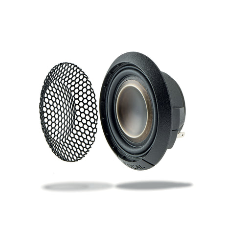 Focal FRAK 1.5 inch tweeter pair layout for premium car audio upgrade – by MC Audio Sydney
