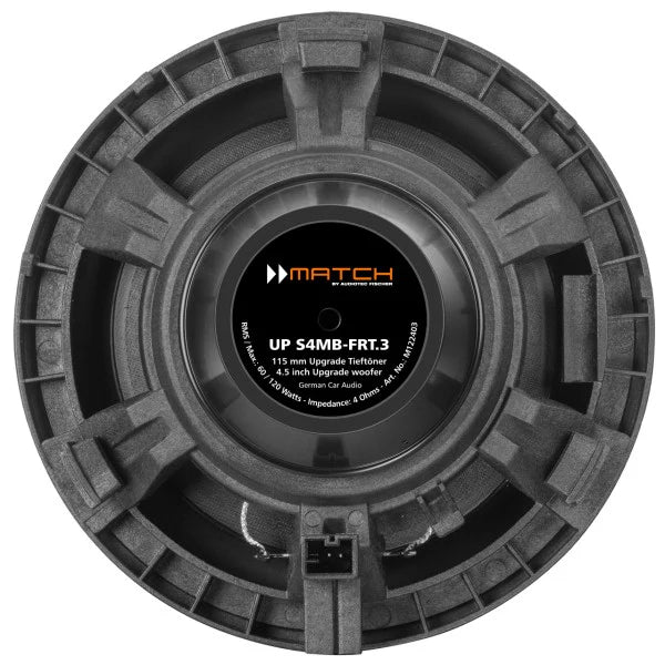 MATCH UP C42MB-FRT.3 passive crossovers – Mercedes-Benz Type 3 plug and play 2-way component speakers by MC Audio Sydney