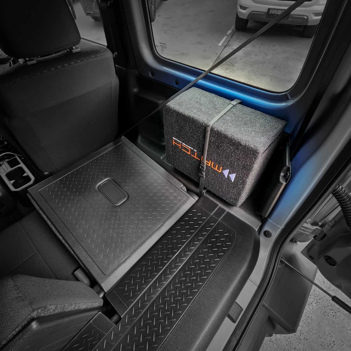 MATCH PP 8E-Q rear panel and terminal configuration quad 3 ohm – by MC Audio Sydney