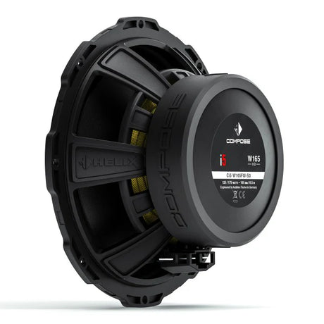 HELIX Ci5 W165FM-S3 rear motor structure detail 3 ohm midbass woofer – MC Audio Sydney