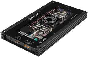 HELIX C ONE high-end analog mono amplifier 1 ohm stable front view – by MC Audio Sydney