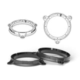 HELIX FlexMount CFMK165 vibration damping surface detail – by MC Audio Sydney
