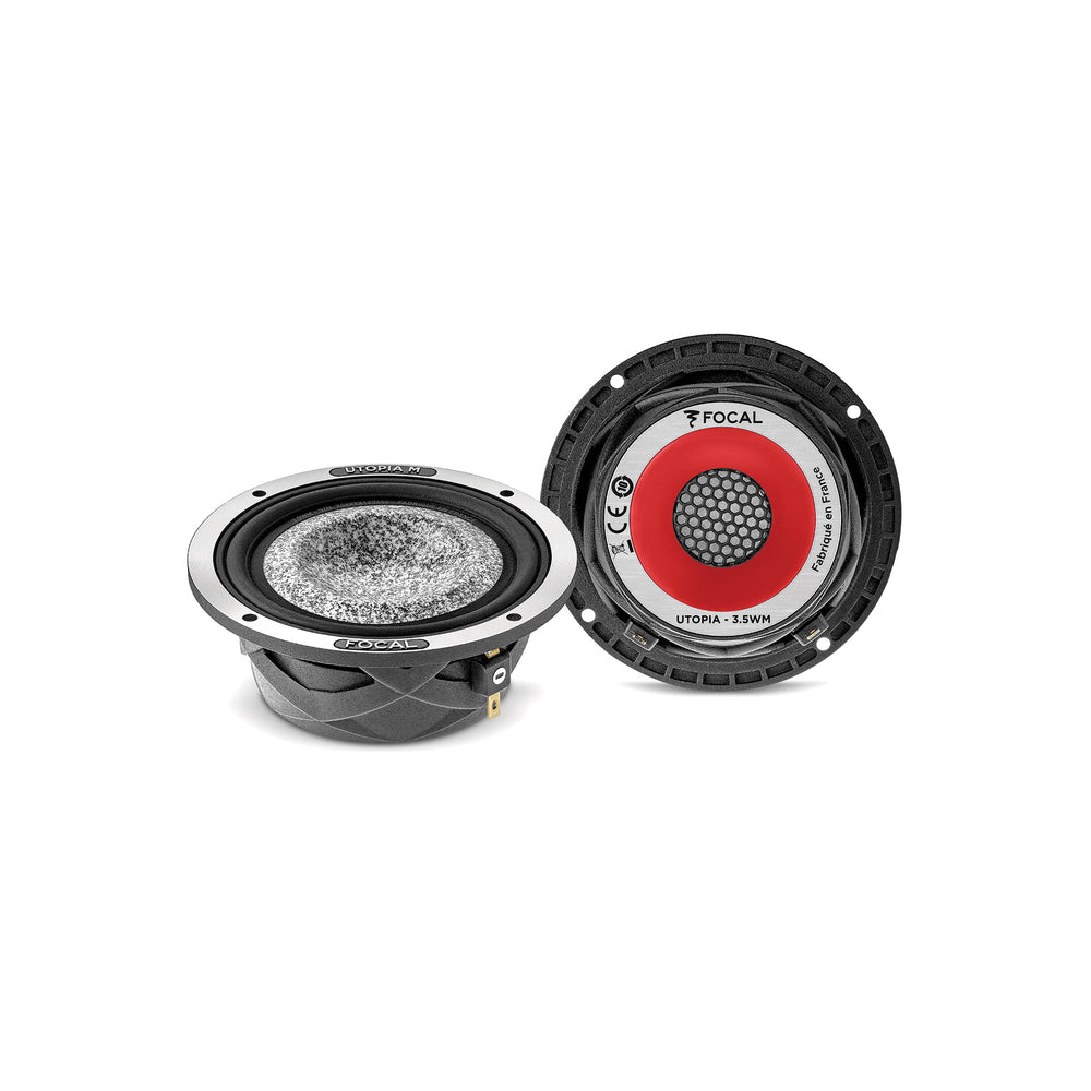 Focal 3.5WM rear motor structure and mounting detail for high-end installations – by MC Audio Sydney
