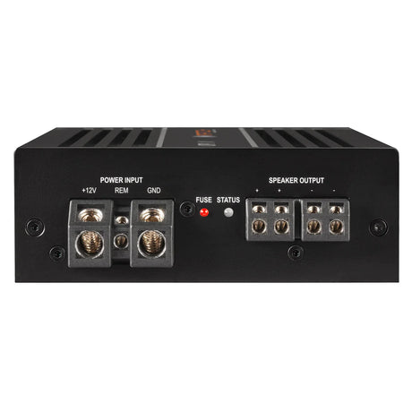 MATCH UP 1FX power and speaker terminals detail mono amplifier – by MC Audio Sydney