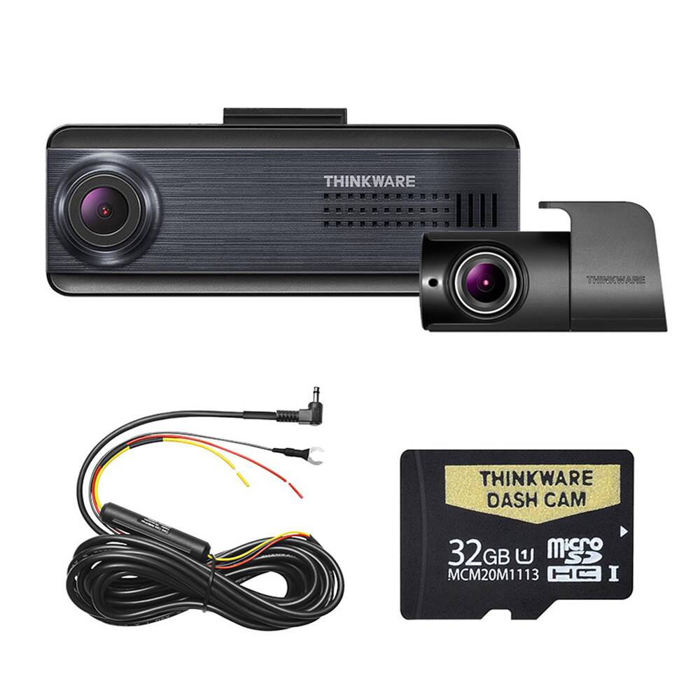 Thinkware Full HD Dual Camera Dash Cam with GPS and Wi-Fi (Q200) - 32GB