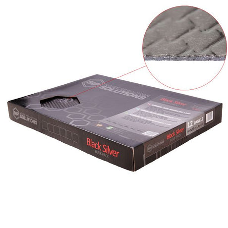Ideal for doors, floors and panels to reduce road noise and improve audio performance.