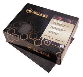 STP Gold Line Biplast 5mm material designed for sound absorption and vibration damping in vehicle interiors.