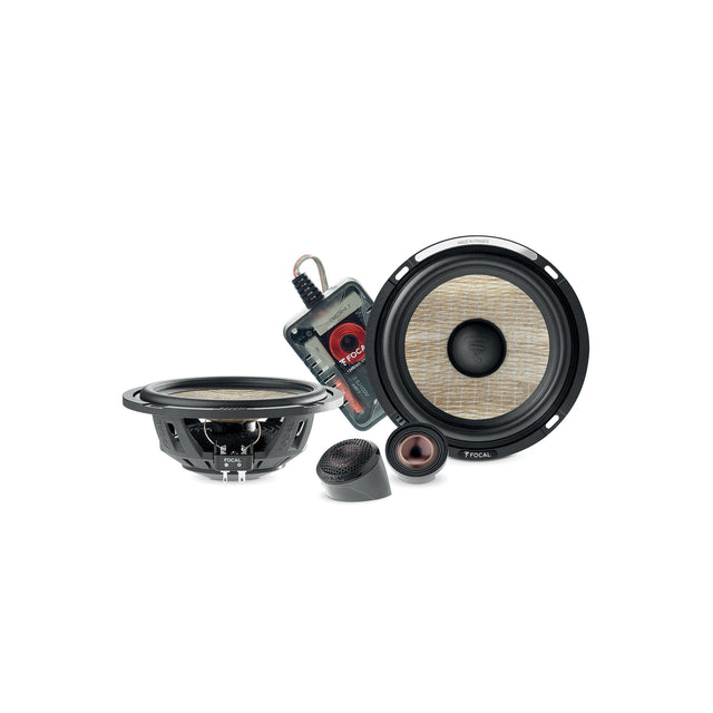 Focal PS 165 FSE 6.5 inch Flax Evo shallow mount 2-way component speaker system 4 ohm – by MC Audio Sydney