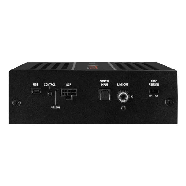 Compact aluminium housing with optimized heat dissipation for stable high-performance operation