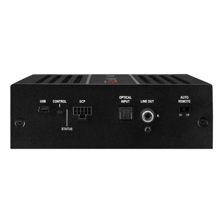 Compact aluminium housing with optimized heat dissipation for stable high-performance operation