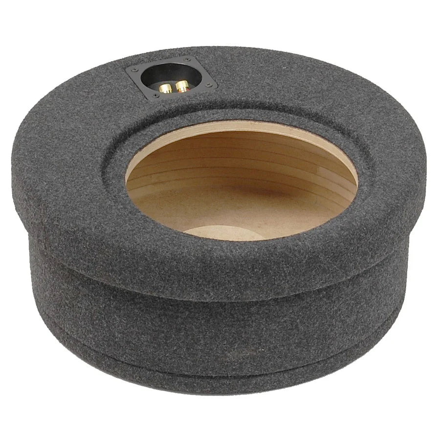 BASSER spare tyre 17 inch enclosure side profile detail – MC Audio Sydney
