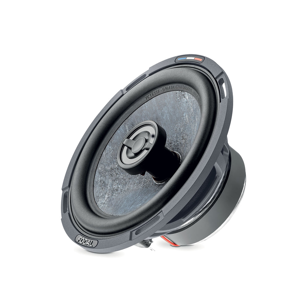 Focal PC 165 SF Slatefiber cone close-up with integrated tweeter – by MC Audio Sydney
