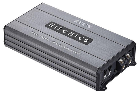 Hifonics ZXS700/4 top view – 4-channel Class-D digital amplifier | 700 W RMS by MC Audio Sydney