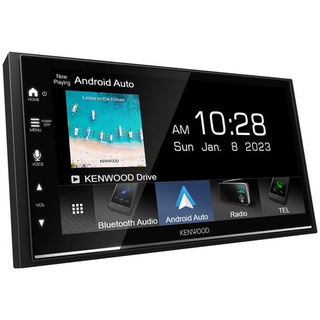 Kenwood DMX7522S side profile – 7” multimedia head unit with wireless connectivity by MC Audio Sydney