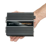 MATCH UP 1FX top view compact high-power car audio amplifier – by MC Audio Sydney