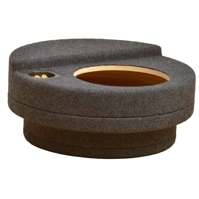 BASSER spare tyre 18 inch 10 inch fit-box boot subwoofer enclosure 15L – by MC Audio Sydney