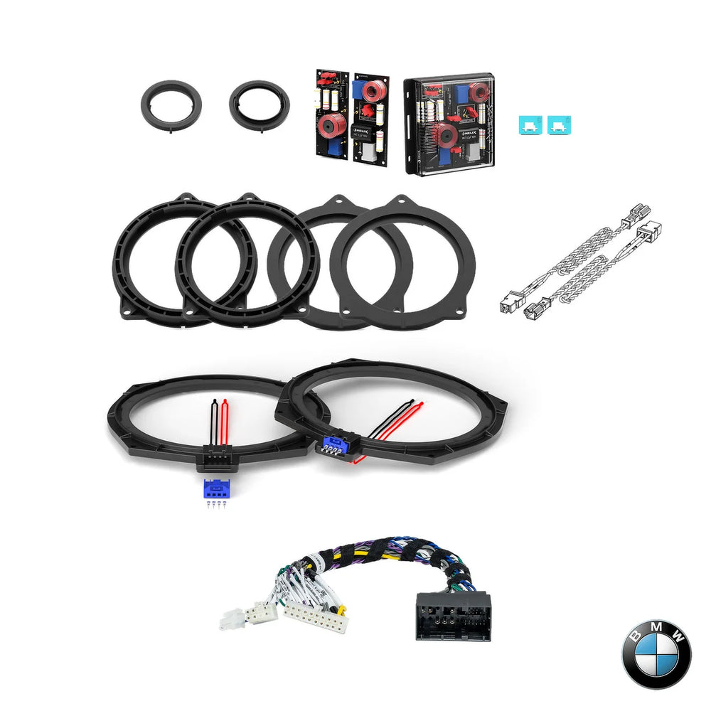 Plug and play HELIX Ci7 Ci3 Ci5 speaker, subwoofer and DSP amplifier upgrade for BMW F Generation HiFi S0676 – MC Audio Sydney