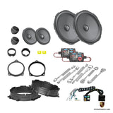 Plug and play HELIX Ci3 front speaker upgrade with DSP amplifier for Porsche Taycan – MC Audio Sydney