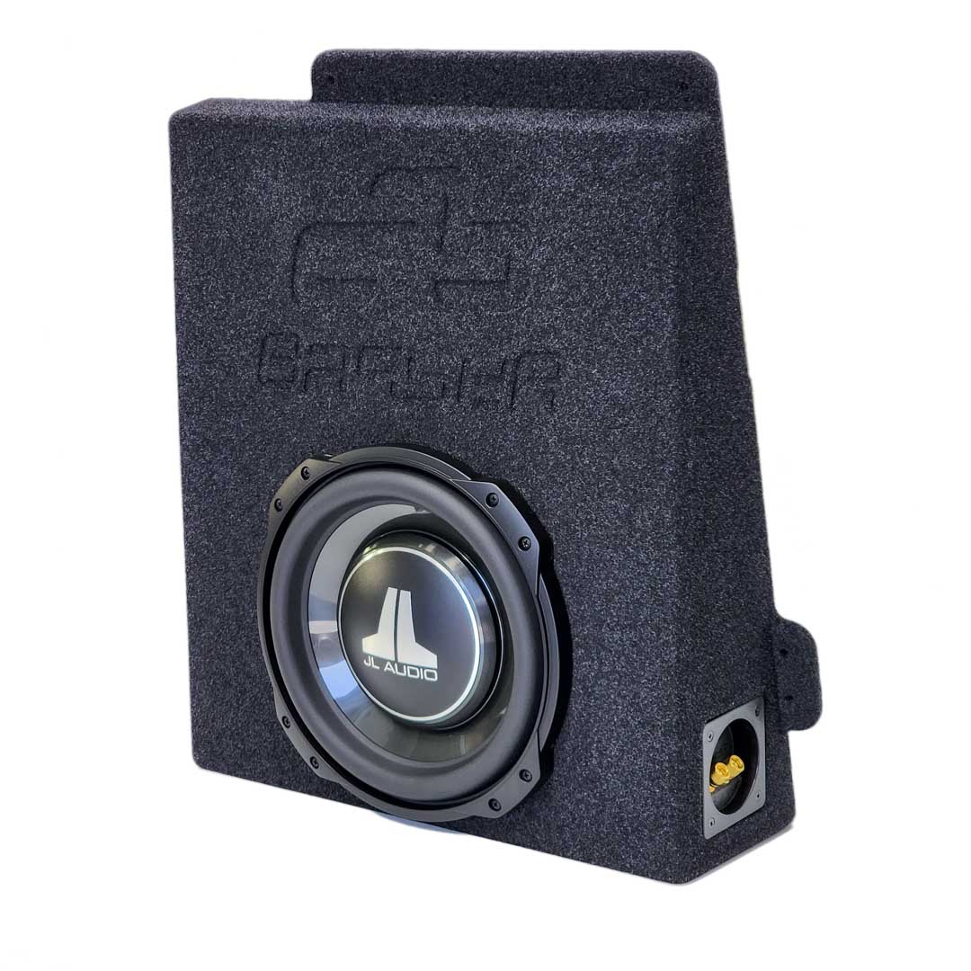 BASSER Hilux 15L subwoofer enclosure structural detail – MC Audio Sydney