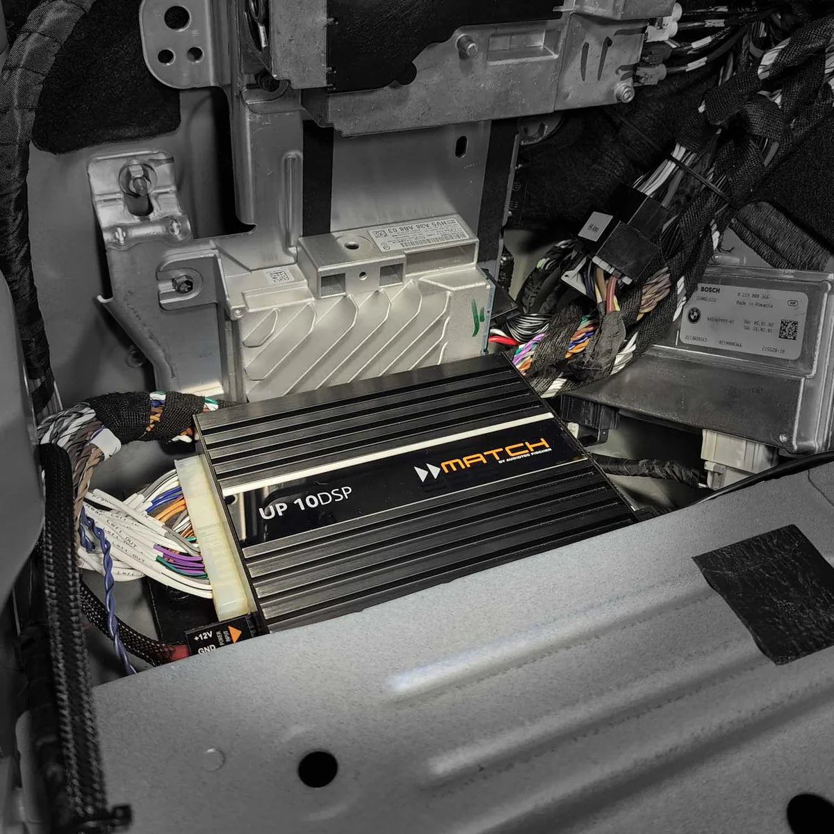 MATCH UP 10DSP high level input connections 10 channel DSP amplifier – by MC Audio Sydney