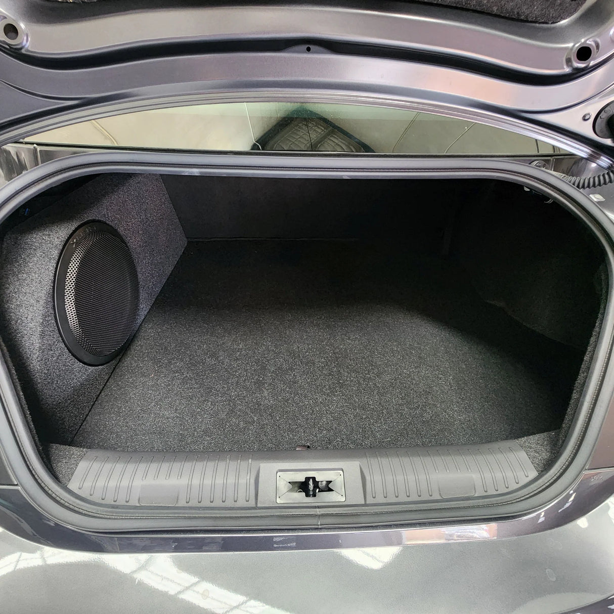 HELIX IK W10 left-side amplified subwoofer system upgrade for Subaru BRZ – MC Audio Sydney