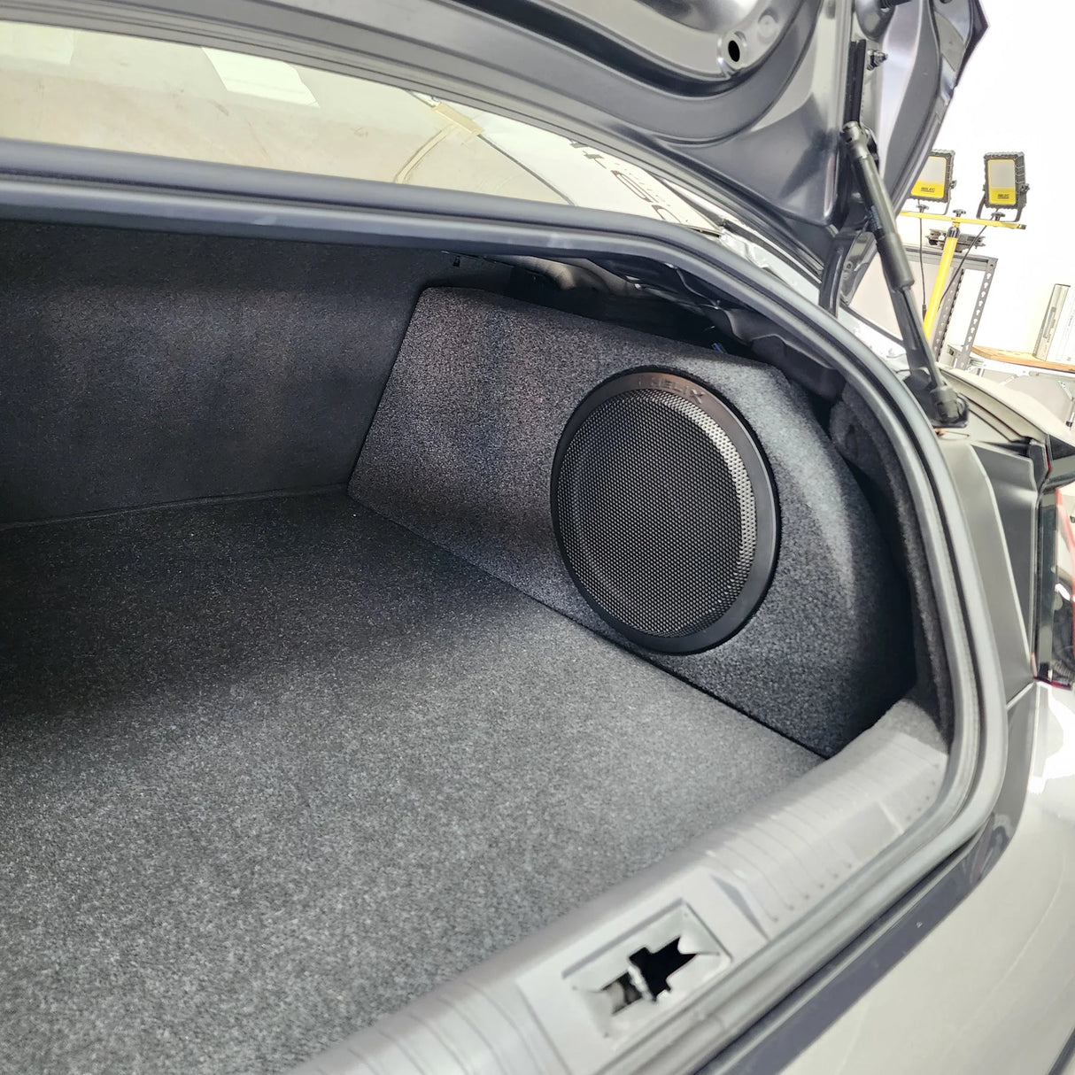 Subaru BRZ HELIX Ci3 speaker upgrade with right-side subwoofer and DSP amplification – MC Audio Sydney