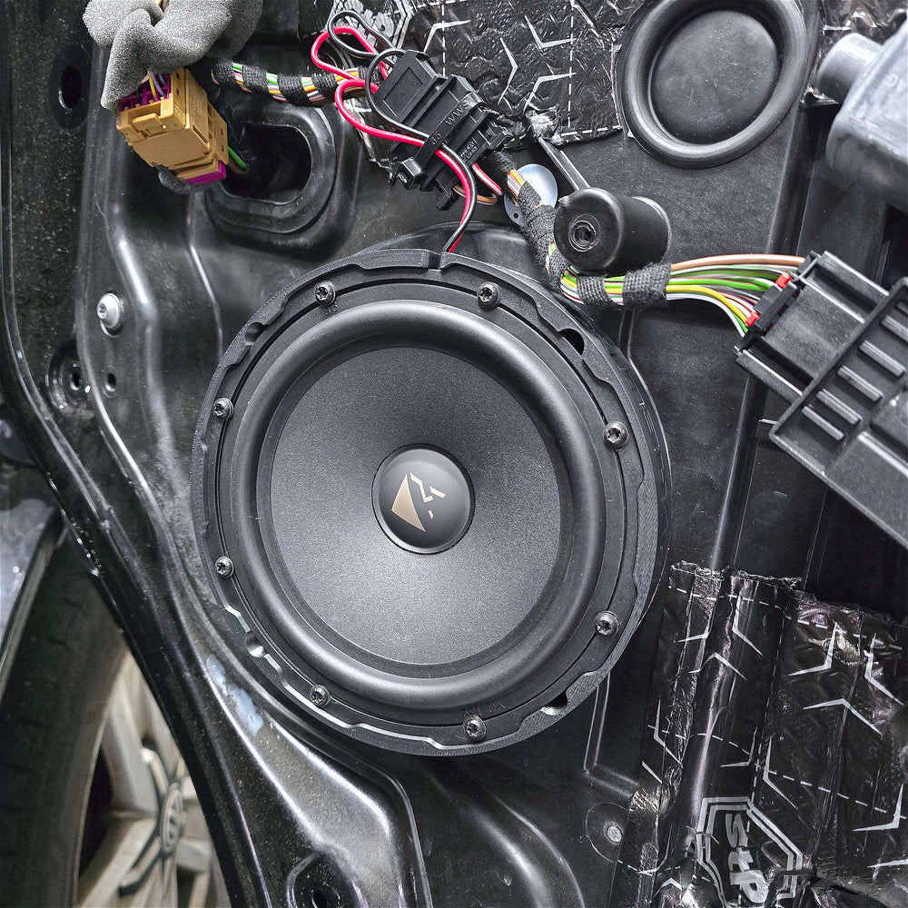 HELIX Ci3 DSP amplified speaker and subwoofer upgrade for Volkswagen Transporter T6.1 – MC Audio Sydney