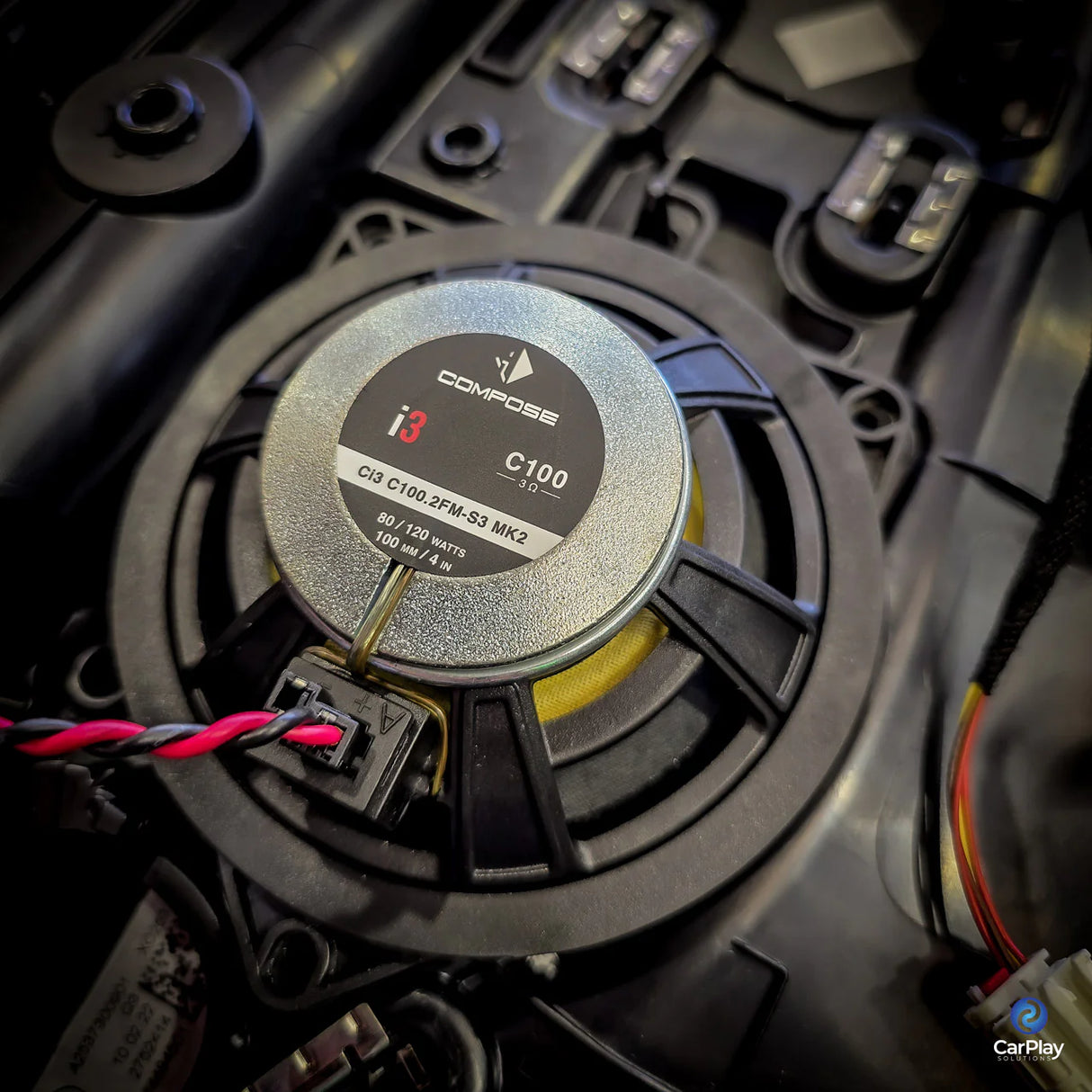 Mercedes-Benz W213 Facelift MBUX Burmester HELIX Ci3 front speaker and DSP amplified subwoofer package – MC Audio Sydney