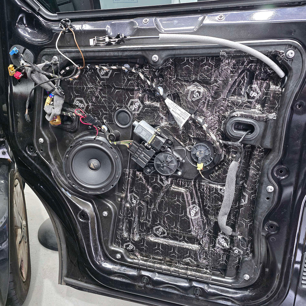 Volkswagen T6.1 HELIX Ci3 vehicle specific front speaker amplified upgrade – MC Audio Sydney