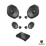 HELIX Ci7 high-end speaker and DSP amplifier upgrade package for Lamborghini Huracán factory audio system – MC Audio Sydney