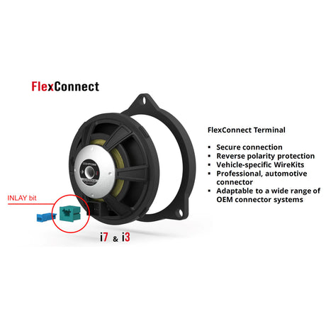 HELIX COMPOSE FlexConnect inlay Type A midrange speaker connection – by MC Audio Sydney
