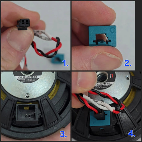 HELIX COMPOSE FlexConnect inlay Type B OEM speaker wiring adapter – by MC Audio Sydney