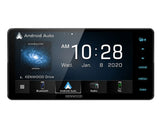 Kenwood DMX820WS side profile – 7” capacitive head unit with 200mm design Apple CarPlay Android Auto by MC Audio Sydney