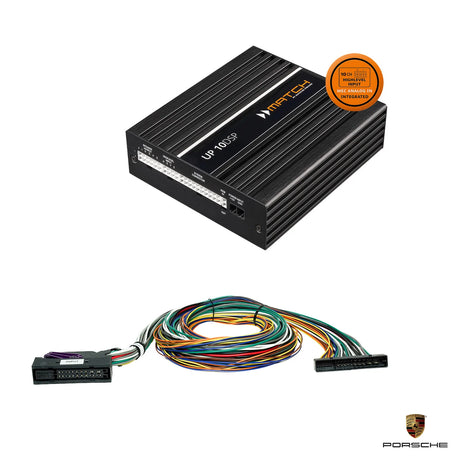 MATCH UP 10DSP MK2 amplifier with universal 38-pole cable harness for Porsche BOSE sound system from 2017 – MC Audio Sydney