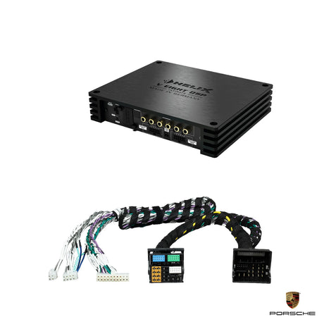 HELIX NEXT V EIGHT DSP Ultimate amplifier with plug and play harness for Porsche Basic Sound system from 2017 – MC Audio Sydney
