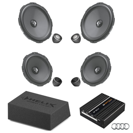 HELIX Ci3 Ci5 active speaker and subwoofer DSP amplified package for Audi A1 GB AudiSound – MC Audio Sydney