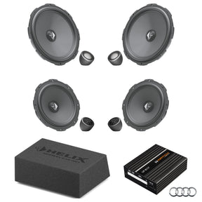 HELIX Ci3 Ci5 speaker and subwoofer DSP amplified package for Audi A1 GB AudiSound – MC Audio Sydney