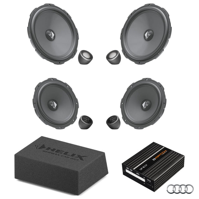 HELIX Ci3 Ci5 speaker and subwoofer DSP amplified package for Audi A1 GB AudiSound – MC Audio Sydney