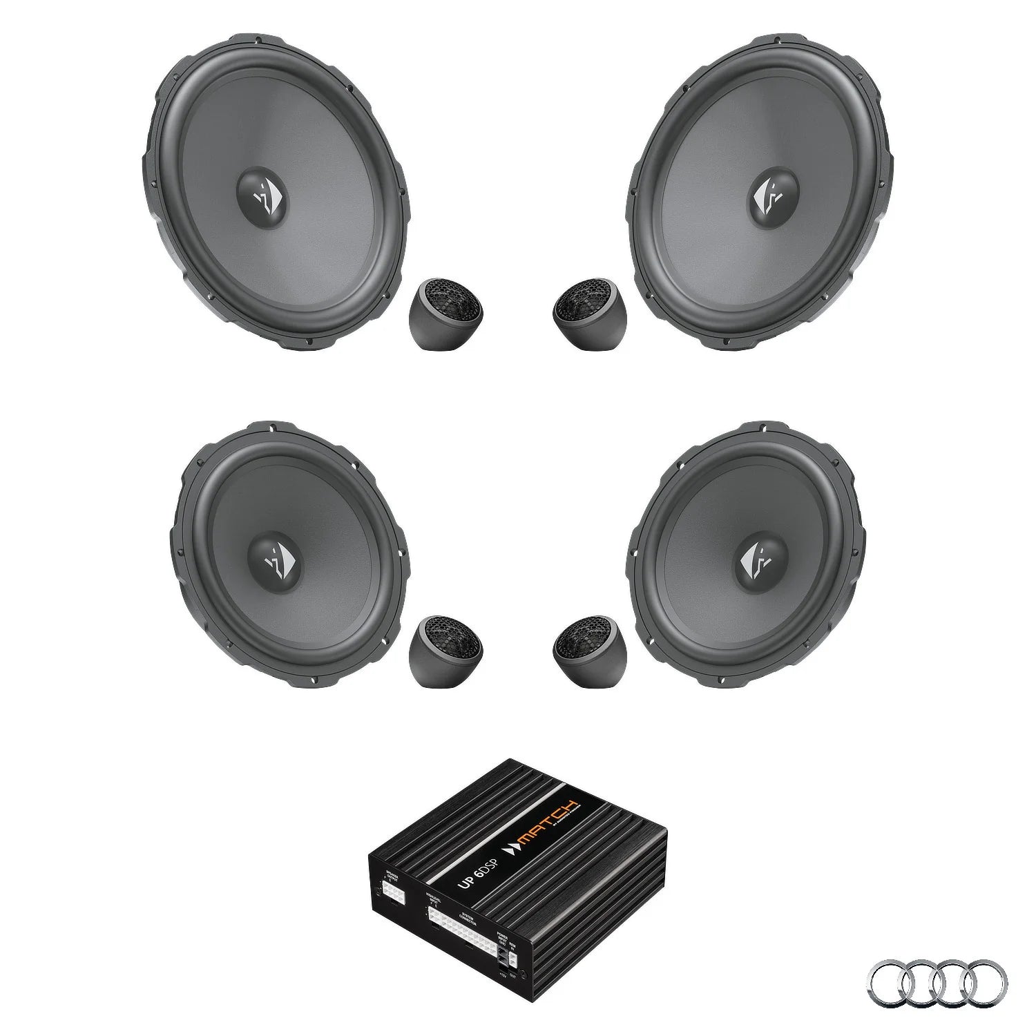 HELIX Ci3 speaker DSP amplified package for Audi A1 GB AudiSound factory audio system – MC Audio Sydney