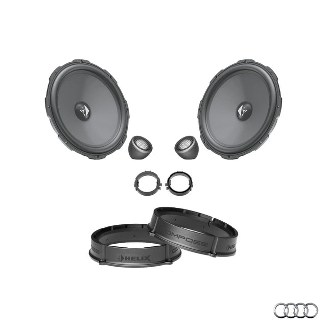 HELIX Ci3 Ci5 front speaker upgrade package for Audi A1 GB factory audio system – MC Audio Sydney