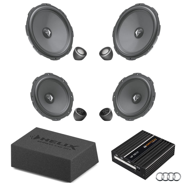 HELIX Ci3 Ci5 active speaker and subwoofer DSP amplified package for Audi A3 8Y AudiSound – MC Audio Sydney