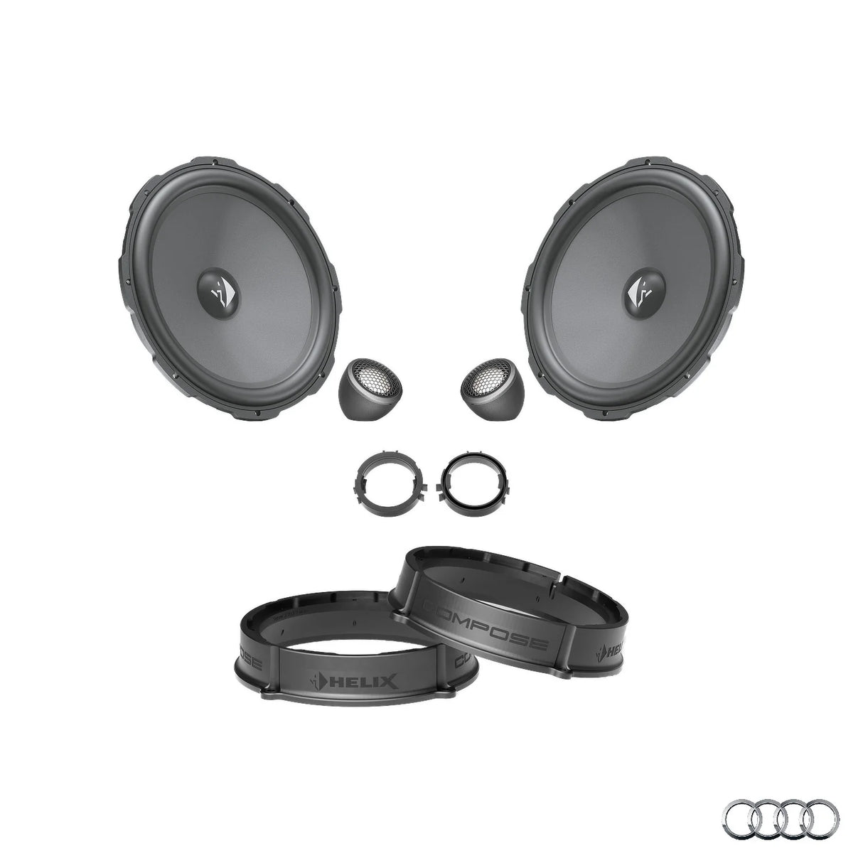 HELIX Ci3 Ci5 front speaker upgrade package for Audi A3 8Y factory audio system – MC Audio Sydney