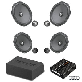 HELIX Ci3 Ci5 speaker and subwoofer DSP amplified package for Audi A4 B9 AudiSound – MC Audio Sydney