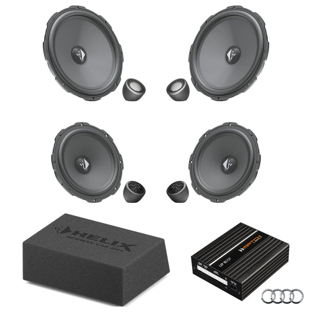HELIX Ci3 Ci5 speaker and subwoofer DSP amplified package for Audi A4 B9 AudiSound – MC Audio Sydney