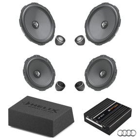 HELIX Ci3 Ci5 active speaker and subwoofer DSP amplified package for Audi A5 F5 AudiSound – MC Audio Sydney