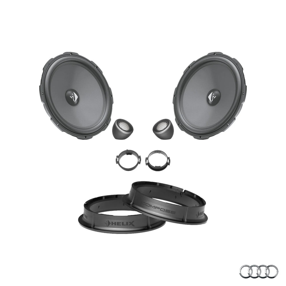 HELIX Ci3 Ci5 front speaker upgrade package for Audi A5 F5 factory audio system – MC Audio Sydney